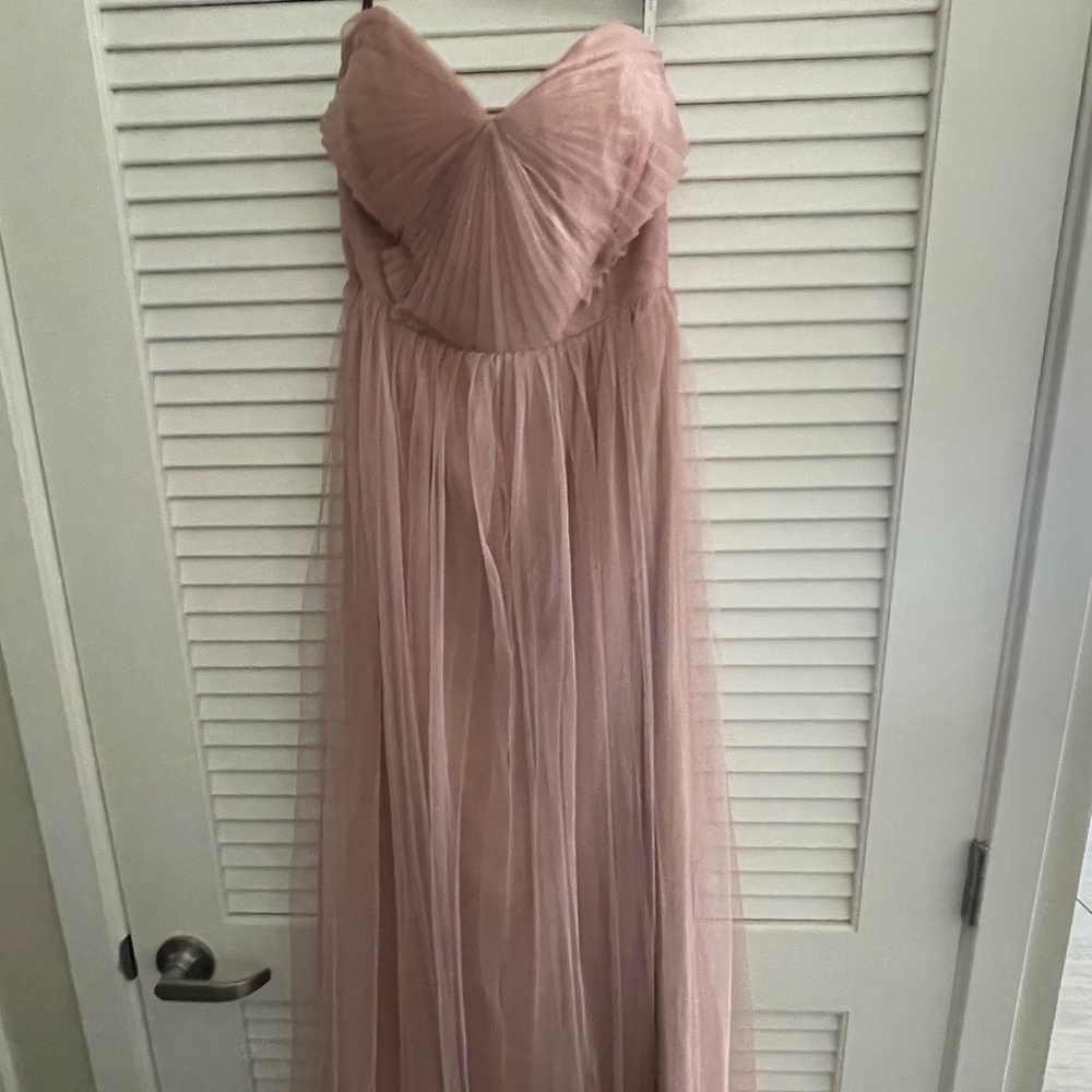 Jenny Yoo convertible strapless bridesmaid dress